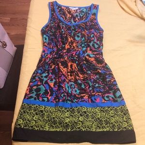 XXI boutique ladies Medium patterned sun dress